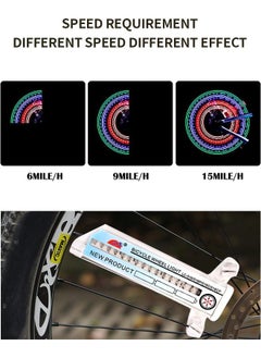 GROIC Bike Wheel Lights, LED Waterproof Bicycle Spoke Tire Light with 16-LED and 32 Different Patterns Bicycle Rim Lights for Mountain Bike/Road Bikes/Hybrid Bike/Folding Bike  - Image 4