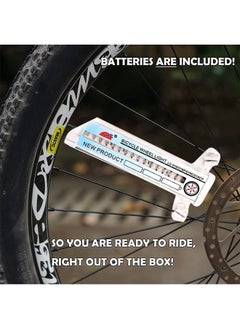 GROIC Bike Wheel Lights, LED Waterproof Bicycle Spoke Tire Light with 16-LED and 32 Different Patterns Bicycle Rim Lights for Mountain Bike/Road Bikes/Hybrid Bike/Folding Bike  - Image 2