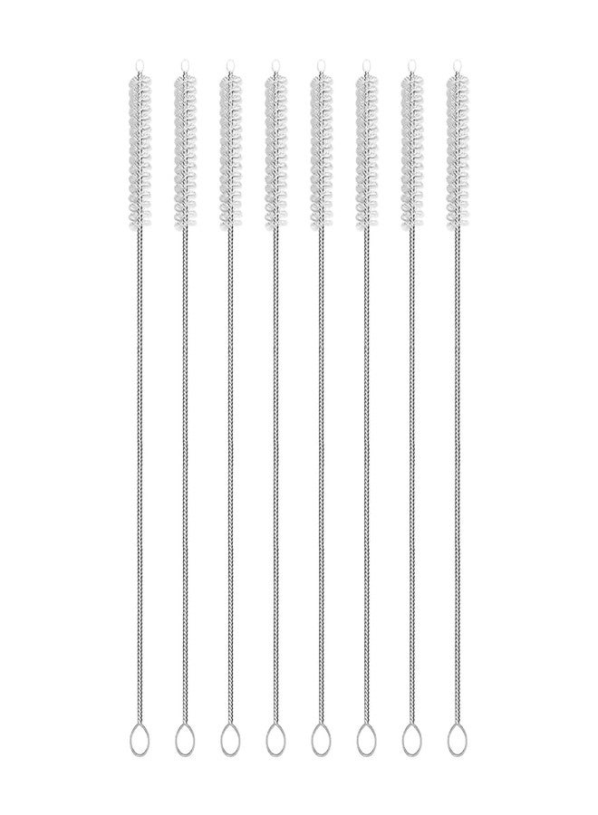 HUNCHA Straw Cleaner Brush Set, 8-Piece Long Cleaning Brush for Straws on Tumbler, Water Bottle, Sippy Cup, and Pipes, Tubes or Hummingbird Feeders - Image 1