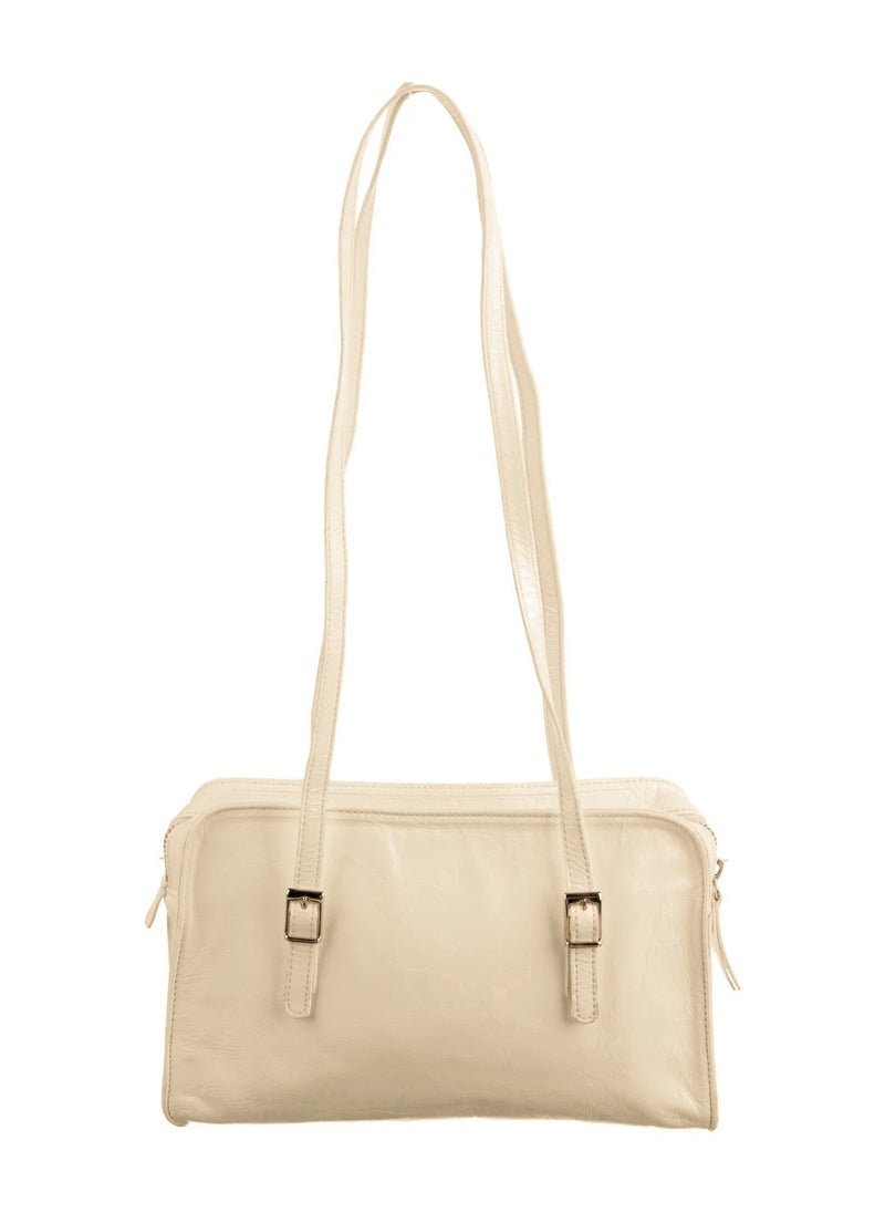 PALOMA - Paloma Wool Patent Leather Shoulder Bag HandBags - Image 1