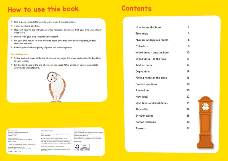 Telling the Time Ages 7-9: Ideal for Home Learning (Collins Easy Learning KS2): Ideal for Home Learning - Image 4