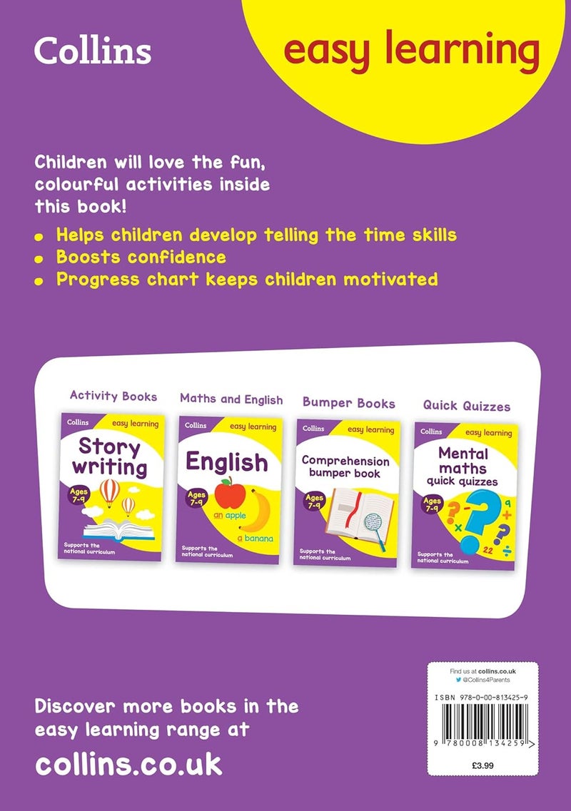 Telling the Time Ages 7-9: Ideal for Home Learning (Collins Easy Learning KS2): Ideal for Home Learning - Image 2