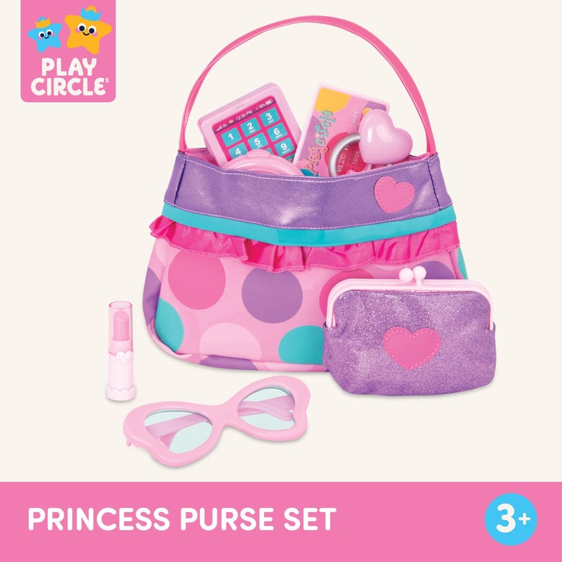 Battat â€“ Play Circle â€“ Makeup & Beauty Set â€“ Dress Up Fashion Accessories â€“ Pretend Play â€“ Princess Purse Set â€“ 3+ Years - Image 5