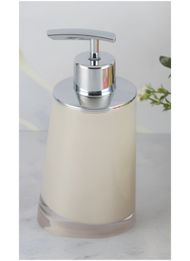 Happy Home - Acrylic Soap Dispenser Scratch Resistant Easy to Clean Durable Leak Proof Rustproof Pump400ml - Image 1