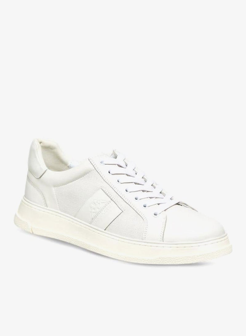 كابا حذاء رياضي رجالي برباط وتفاصيل شبكية - Image 2