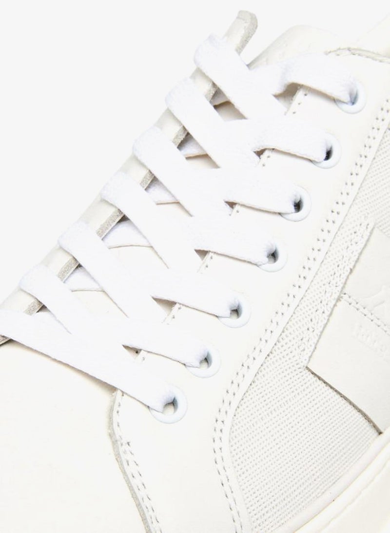 كابا حذاء رياضي رجالي برباط وتفاصيل شبكية - Image 4