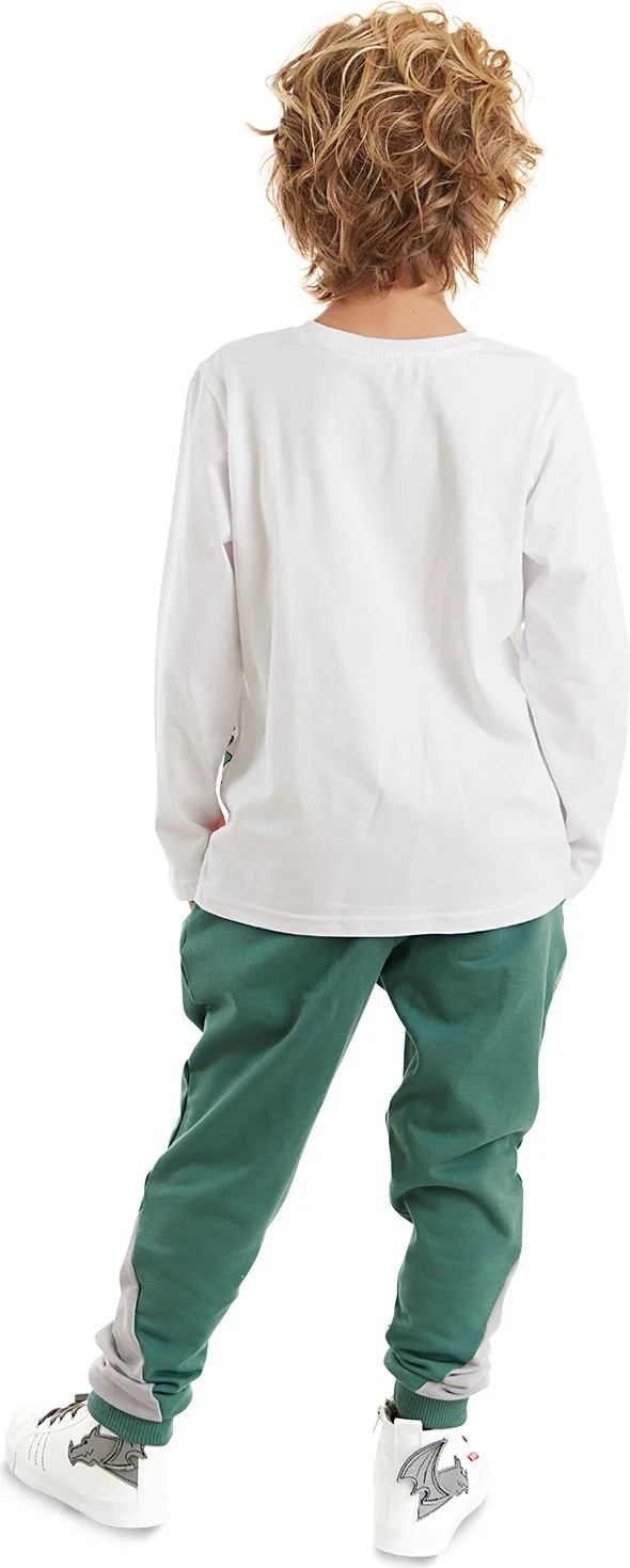دينوكيدس Stegosaurus Boy T-Shirt Pants Set