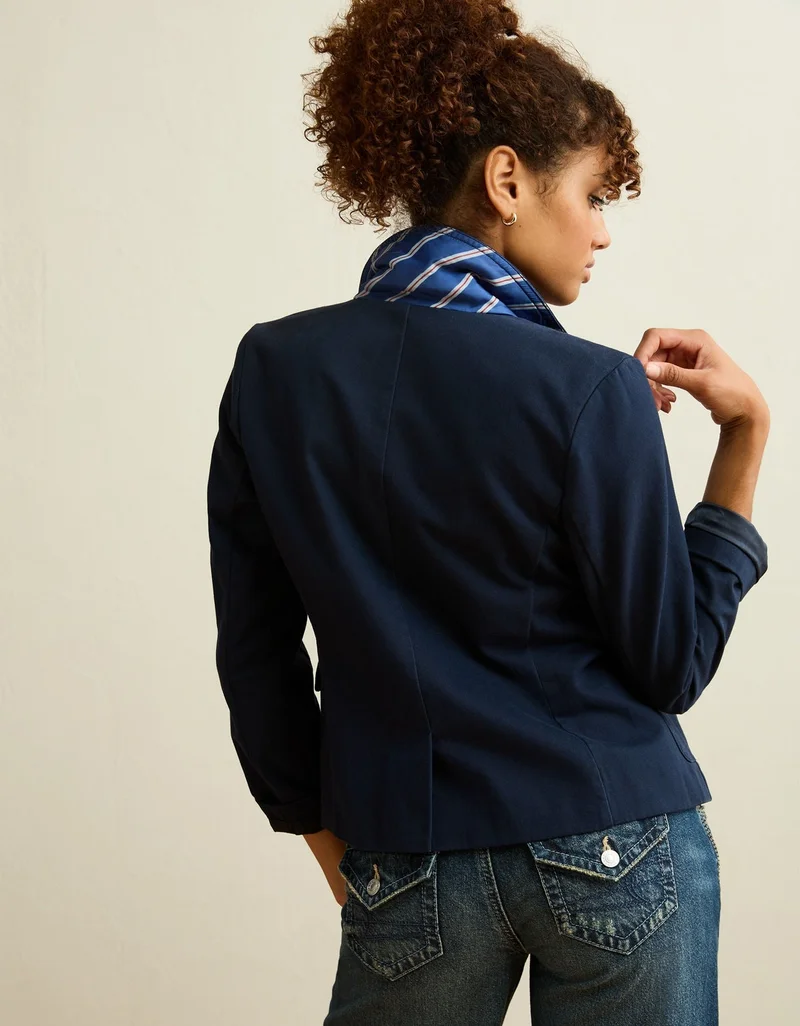 American Eagle  AE Shrunken Crest Blazer for Women | Best Price UAE