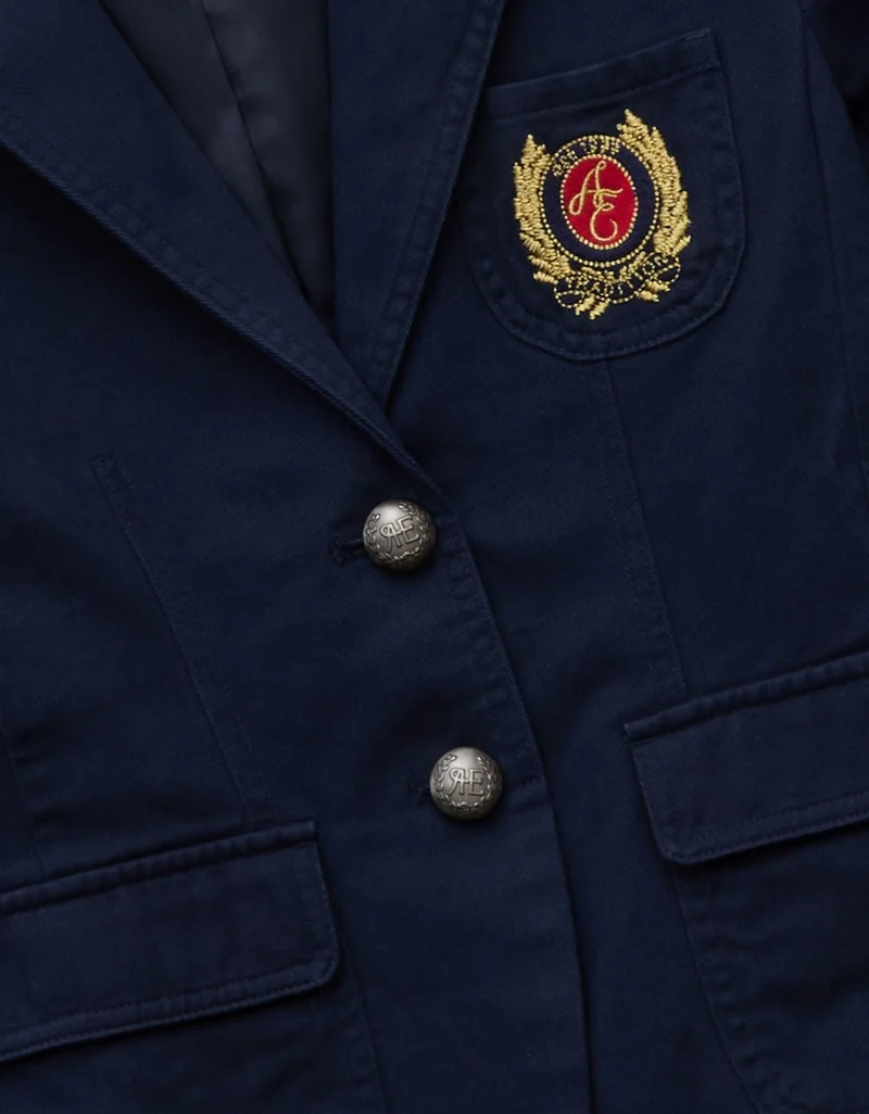 American Eagle  AE Shrunken Crest Blazer for Women | Best Price UAE