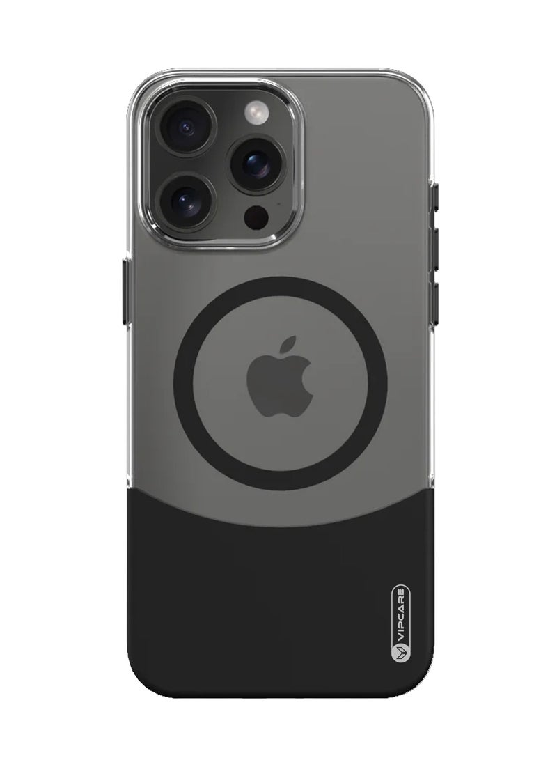 Vipcare Iphone 14 Pro PC Duo Magcase Drop Protection and Scratch proof Iphone 14 Pro Magsafe Magnetic Wireless chanrging Iphone Case Black - Image 1