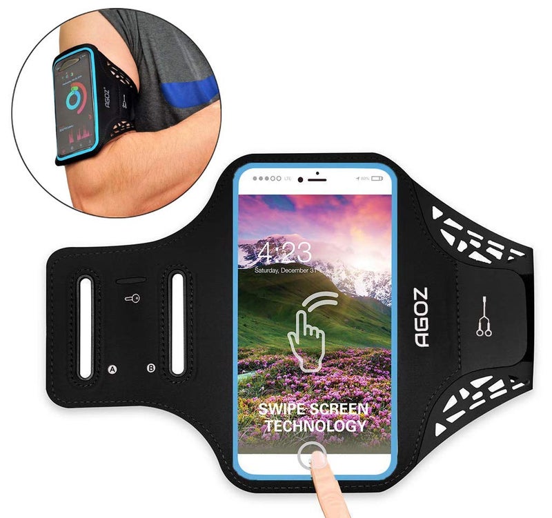 Running Armband Case for Smartphones Upto 6.7 inches (Redmi Note 6 Pro)