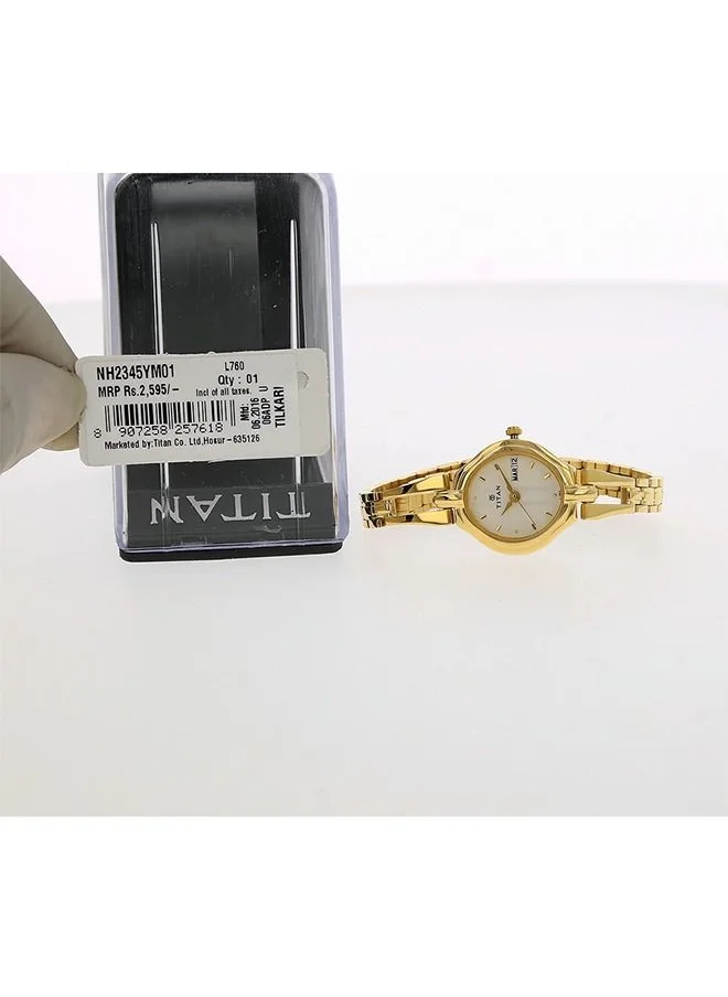 تيتان Stainless Steel Analog Wrist Watch 2345YM01