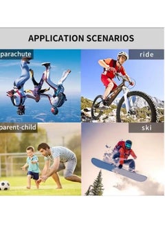 YOKA Action Camera, Ultra Small, Action Camera, Video Camera, Wide Angle Lens, Back Clip Included, Image Stabilization, 1080P 30fps, Wearable Camera, Mountain Climbing, Skiing, Cycling, Diving, Outdoo  - Image 2