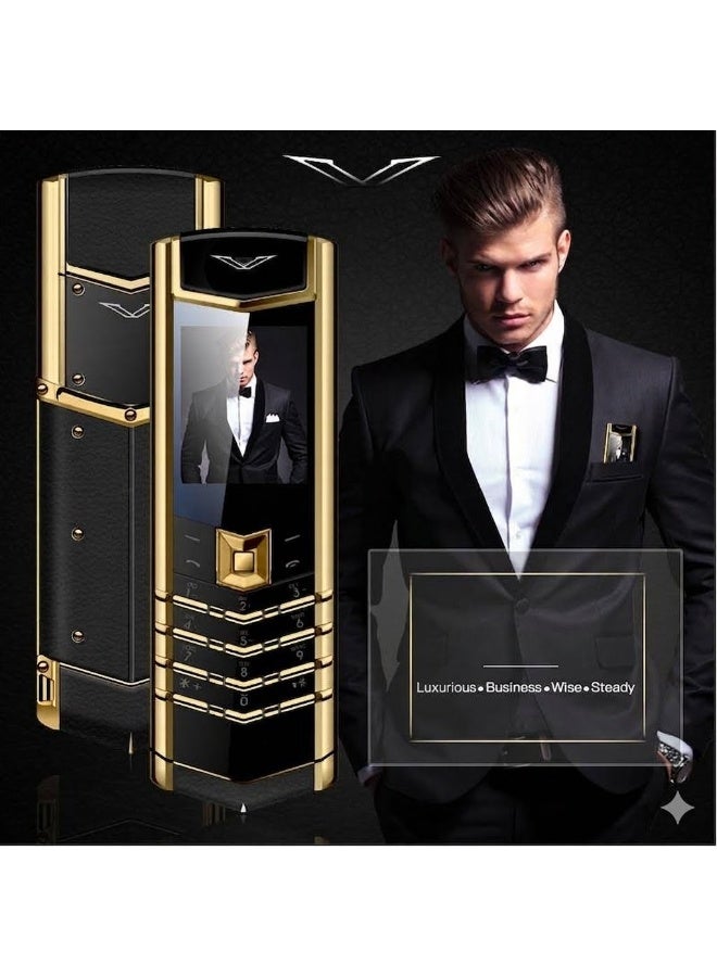 Hope Luxury Black Gold Keypad Mobile Phone – Premium Classic Feature Phone - Image 1
