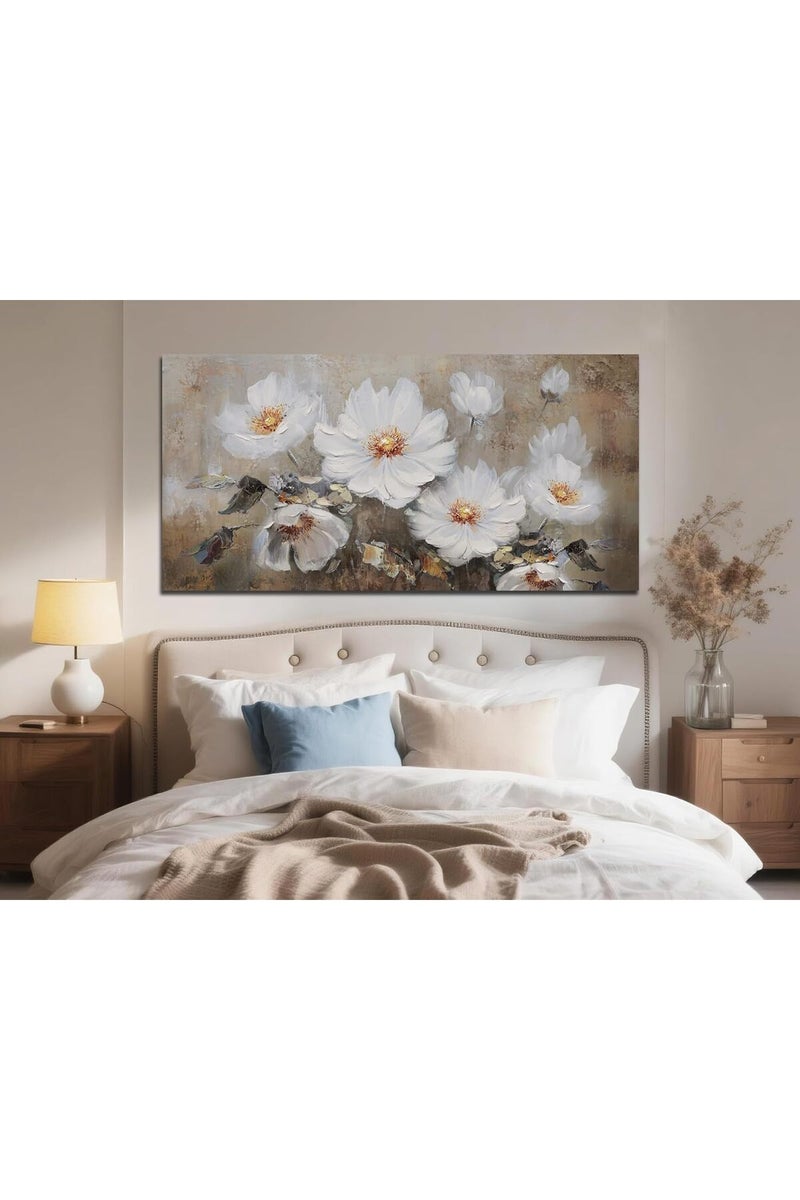 EMODA Vintage-Style Minimalist Canvas Artwork 60x120 cm – Personalized Wrap Framed Decor - Image 4
