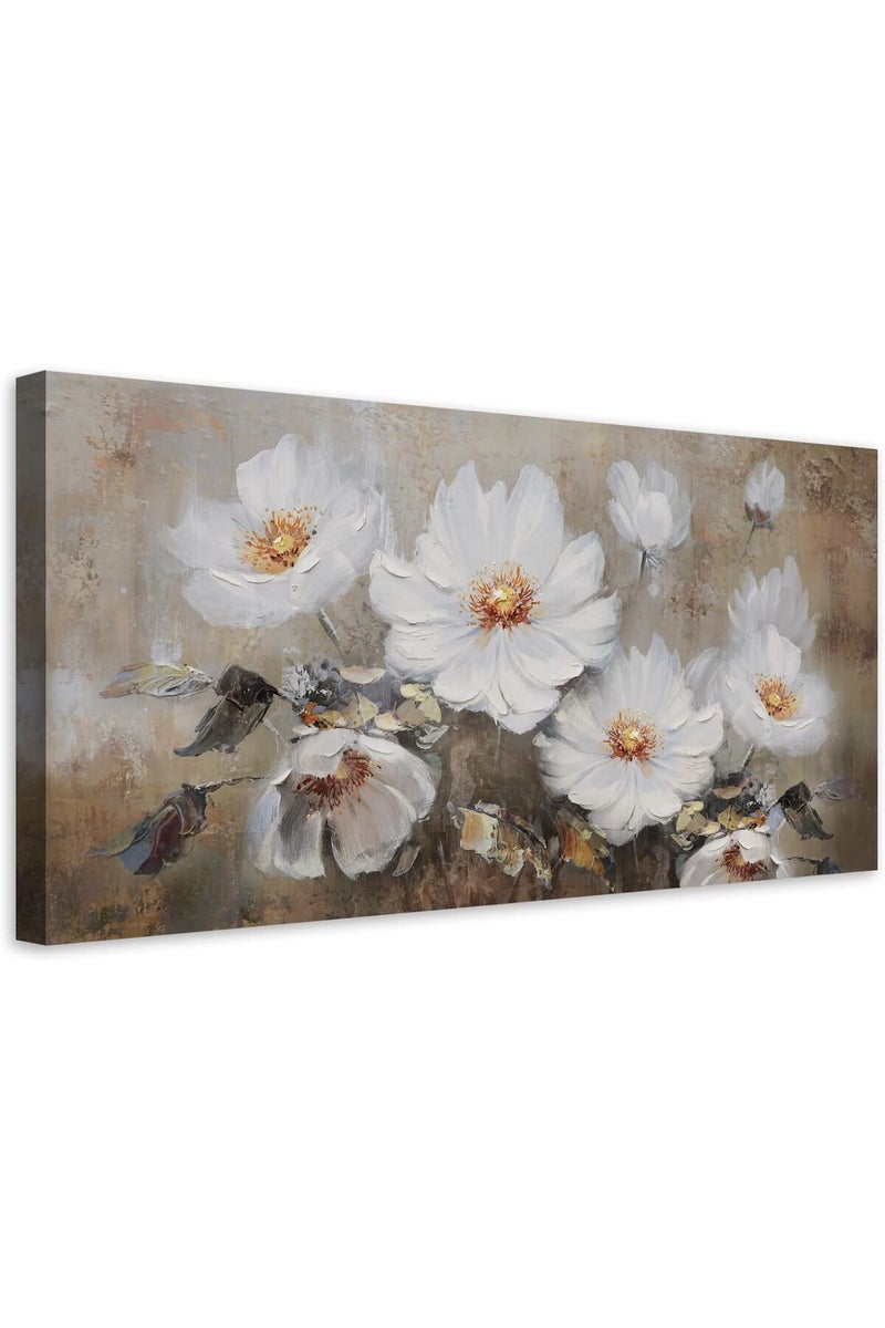 EMODA Vintage-Style Minimalist Canvas Artwork 60x120 cm – Personalized Wrap Framed Decor - Image 1