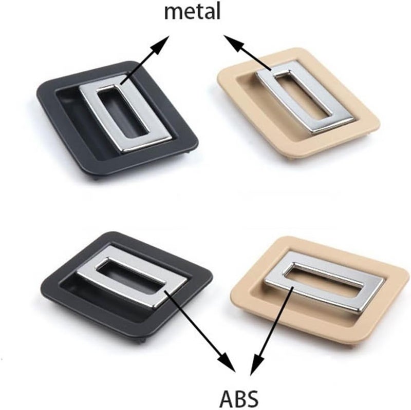 Vuzmode Beige ABS Car Trunk Handle Cover for Porsche Cayenne - Image 4