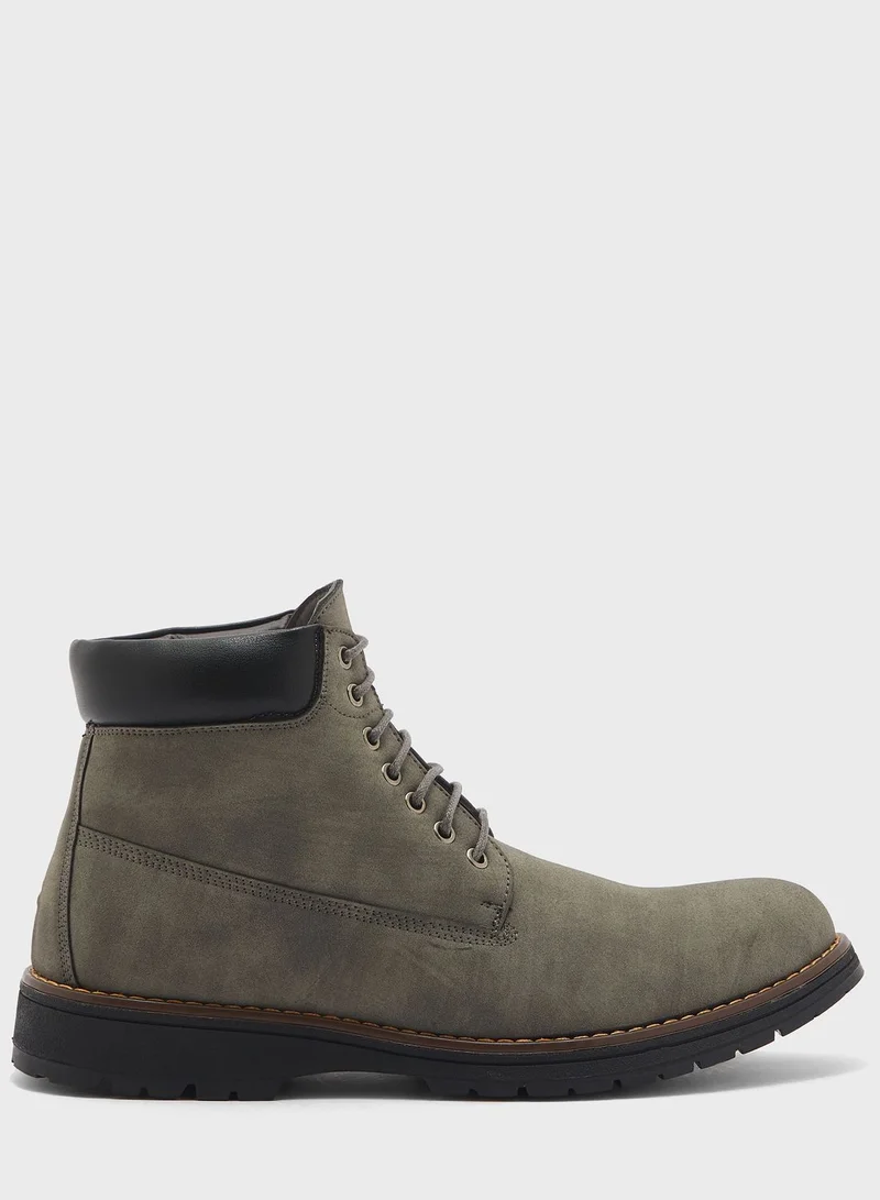 Robert Wood Utility Boots