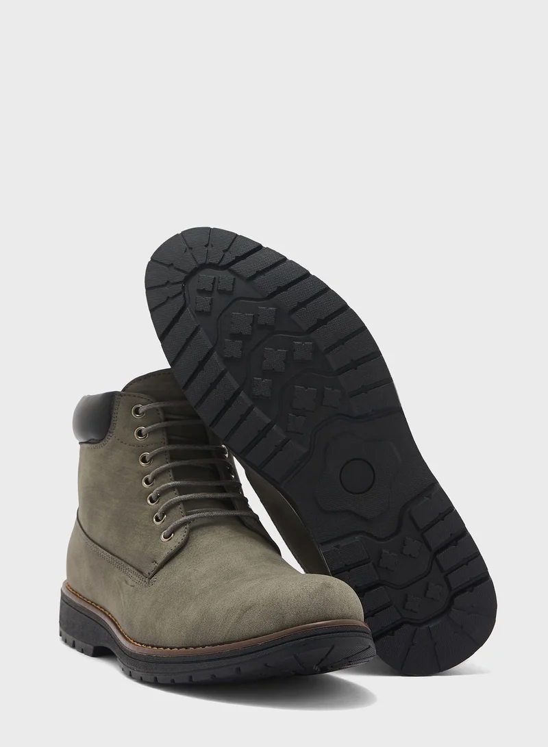 Robert Wood Utility Boots
