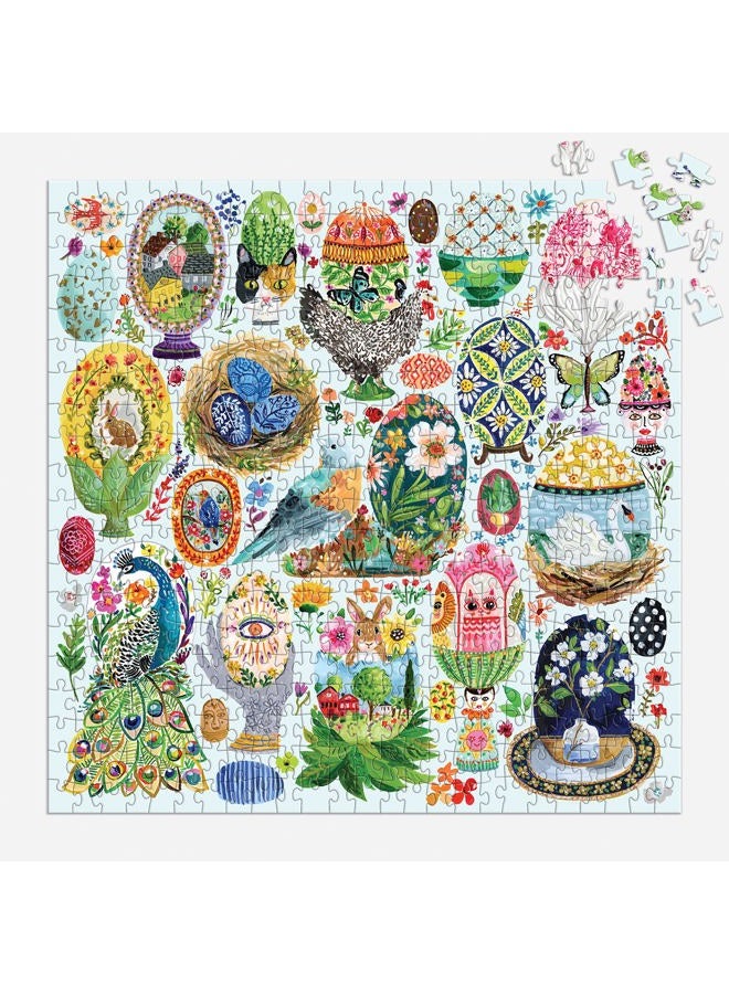 Galison Artisanal Eggs 500 Piece Puzzle - Image 4
