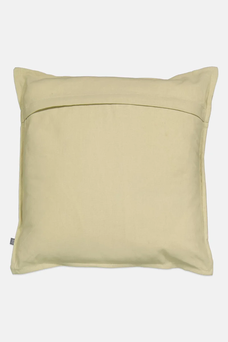 Muy Mucho Organic Cotton Removable Cushion 45 x 45 cm, Sage Green