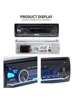 سبايدر لوحة عدادات السيارة متعددة الوسائط ، مشغل MP3 ، صوت بلوتوث ، يدعم USB ، FM ، TF ، AUX ، بطاقة Micro SD مع جهاز التحكم عن بعد  - Image 3