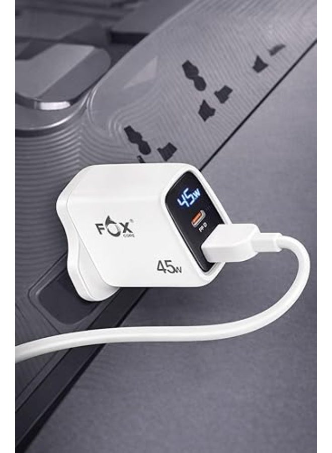 Fox Core USB charger, 45W, USB-C, compatible with smartphones, with two ports - Image 5