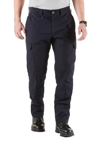 5.11 Tactical Men's ABR Pro Pants, Straight Fit, 9 Pockets, Comfort Waist, Style 74512, Dark Navy (New), 40W x 30L - Image 1