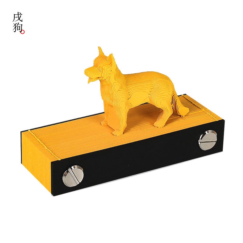 Zodiac Attribute Creative 3D Stereoscopic Note Paper Small Gift Activity Gift Souvenir Decoration Accompanying Gift - Image 1