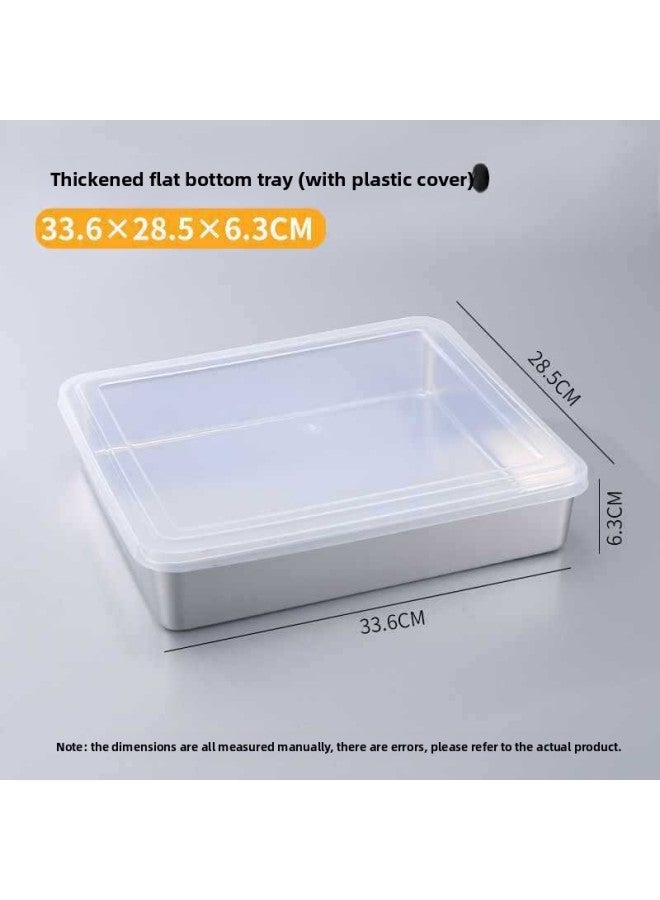 Box Tool Tiramisu Tray Full Set Rectangular Mousse Cake Mold Stainless Steel Abrasive Strip