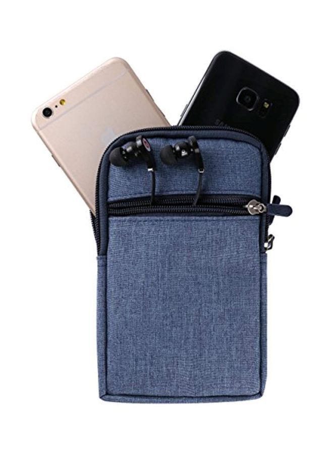 نيبمينينت غطاء حماية واقٍ لأجهزة الموبايل إل جي ستايلو/ K7/ G4/ G5/ G6/ V20/ ليون/ فونكس/ أوبتيموس/ G3 أسود/أزرق - Image 5