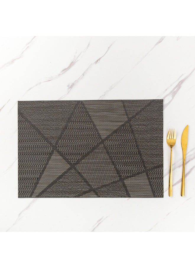 NIBEMINENT 4pcs Non-washable Heat Insulation Mat Kitchen Cleaning Cloth Waterproof Mat Fabric Placemat  - Image 3