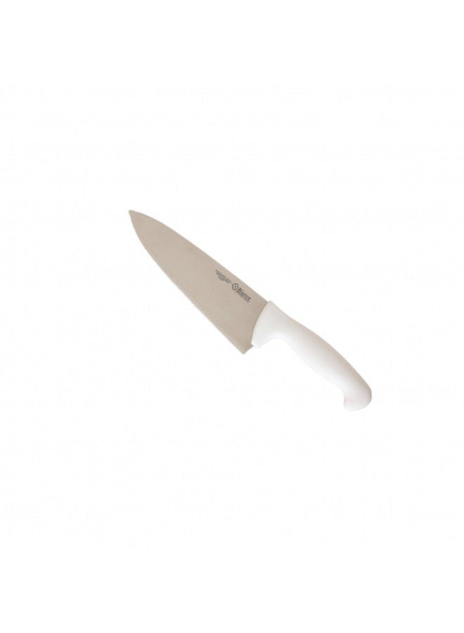 Bister Kitchen Chef Knife High Stainless Steel 3.0 mm thickness Chinese Chopping Knife Kitchen chef knives with White Color Handle for Home and Restaurant Size 14" - Image 3