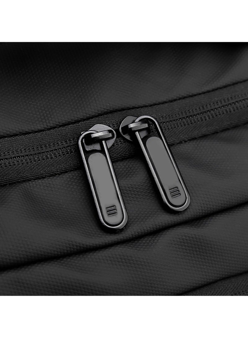 هايك Hike Unisex Durable Laptop Backpack Water Resistant Casual Daypack with Built in USB Port for Travel/Business/College/School, HK2109-BLAKC - Image 4