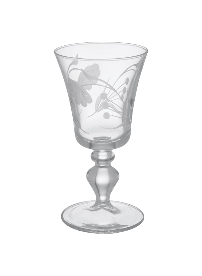 Pasabahce Decorated Goblet Glass Set 6 Pieces - 195 - Glass clear 195ml - Image 2