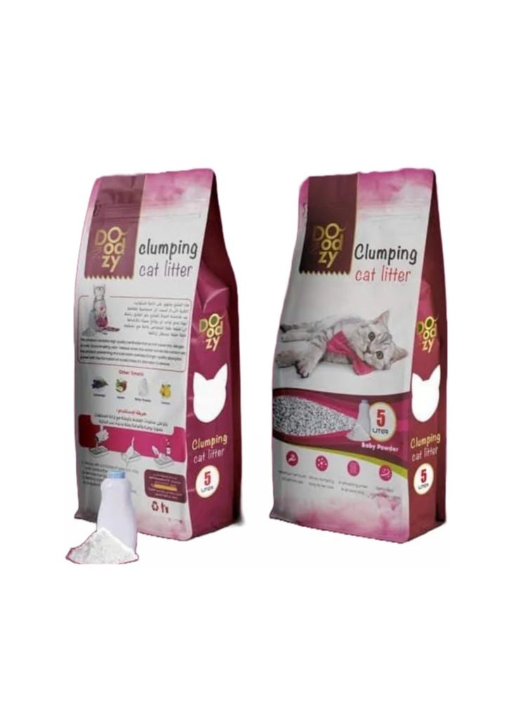 Doodzy DOODZY | Clumping Cat Litter - Baby Powder  - Image 1