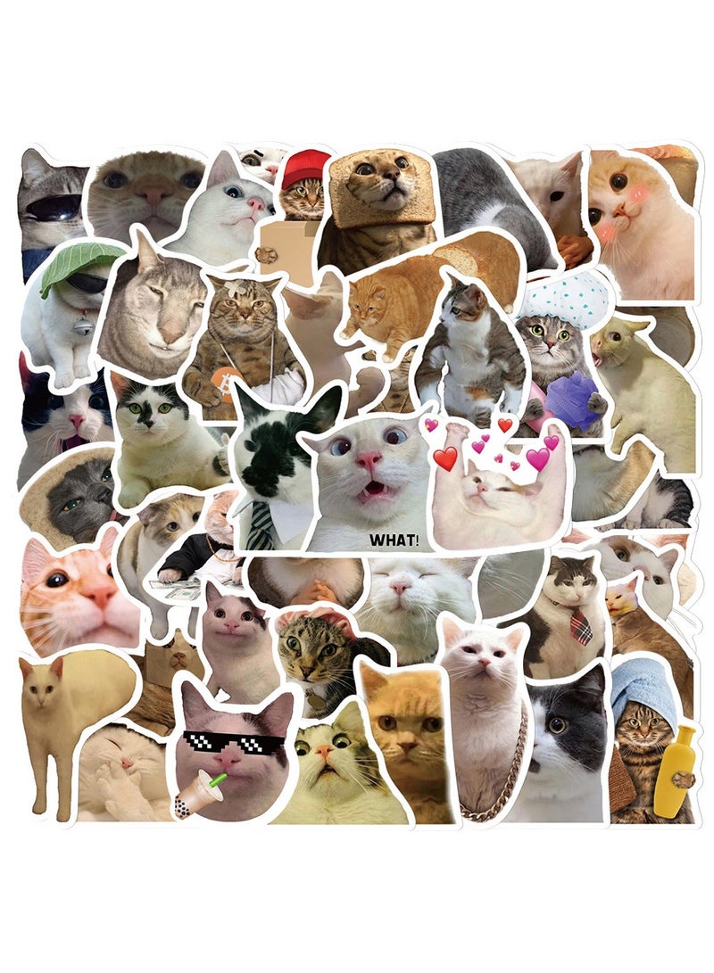 50 Pcs Minimalist Korean Stickers, Laptop Ledger, Water Cup, Ipad Phone Case Decoration, Waterproof Sticker - Image 1