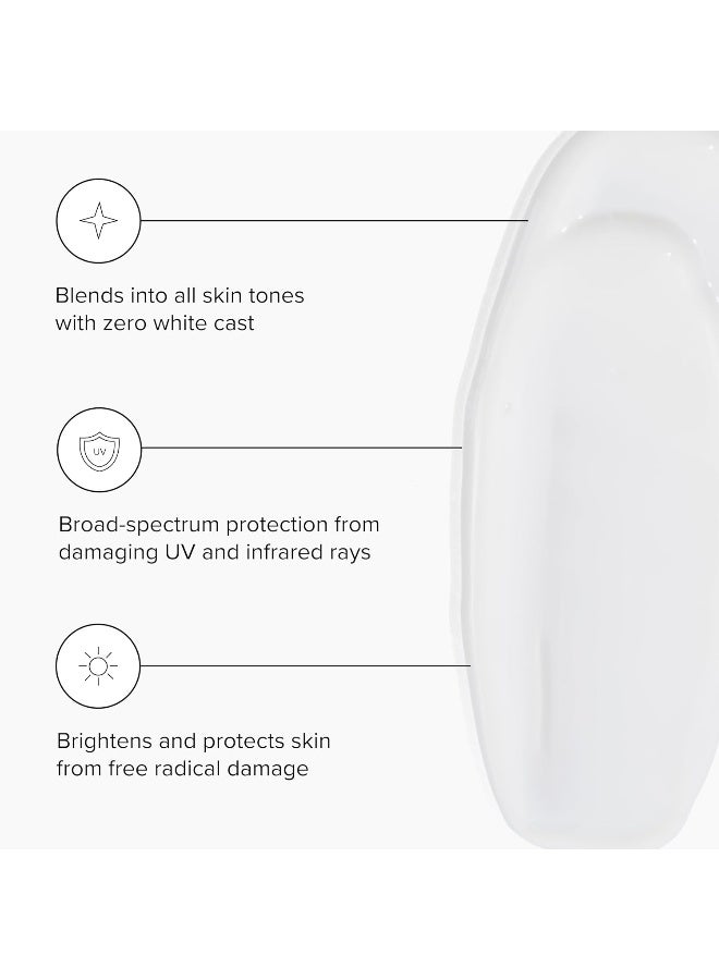 DRMTLGY Anti Aging Clear Face Sunscreen and Facial Moisturizer with Broad Spectrum SPF 45 - Image 2