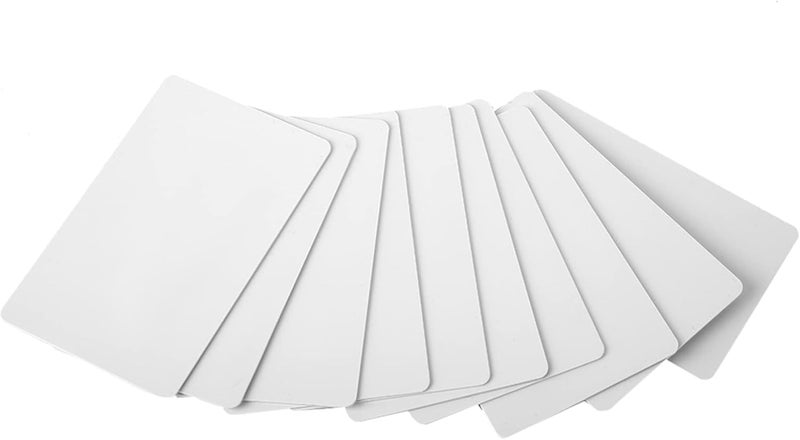 مجموعة من 100 بطاقة RFID ذكية غير تلامسية بتردد 125 كيلوهرتز، بطاقة قرب للقراءة فقط من نوع EM4100 مع معرف فريد مكون من 10 أرقام، بطاقة RFID من PVC للتحكم في الدخول والحضور ومواقف السيارات وأنظمة البيع الآلي - Image 2