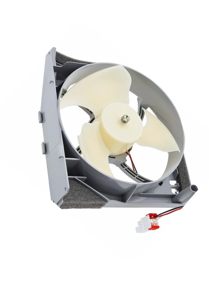 DA97-15765A Refrigerator Condenser Fan Motor Assembly - Compatible with Samsung Models. Replaces Part Numbers: DA97-15765C, DA97-12842A, PS11733650, DA31-00340A, AP6001015  - Image 1