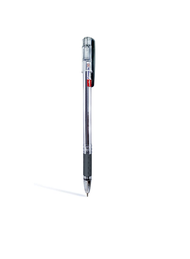 تشيلو قلم كرة Cello FINEGRIP مقاس XS 0.7 مم صندوق من 12 قطعة + قطعتان أزرق - Image 2