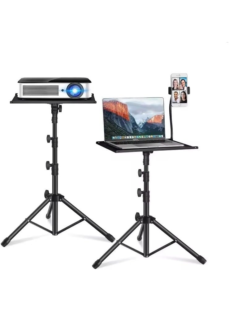 Dreamzon Laptop Stand Tripod – Portable and Adjustable Height Laptop Stand for Desk, Bed, and Presentations – Universal Compatibility with Anti-Slip Design and Carry Bag Included - Image 3