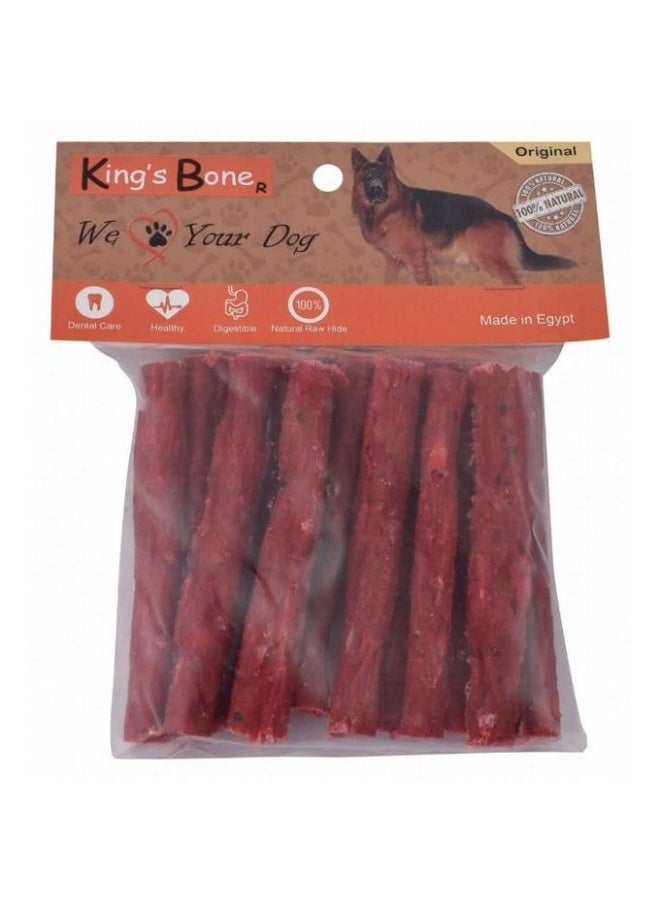 King s Bone Rawhide Stick Dog Treats Beef Flavor - chemicals free  hormones free125 gr