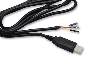 FTDI TTL-232R-RPI USB to UART, 3.3V TTL Logic Level, Raspberry Pi Compatible Flying Leads (RPI) - Image 2