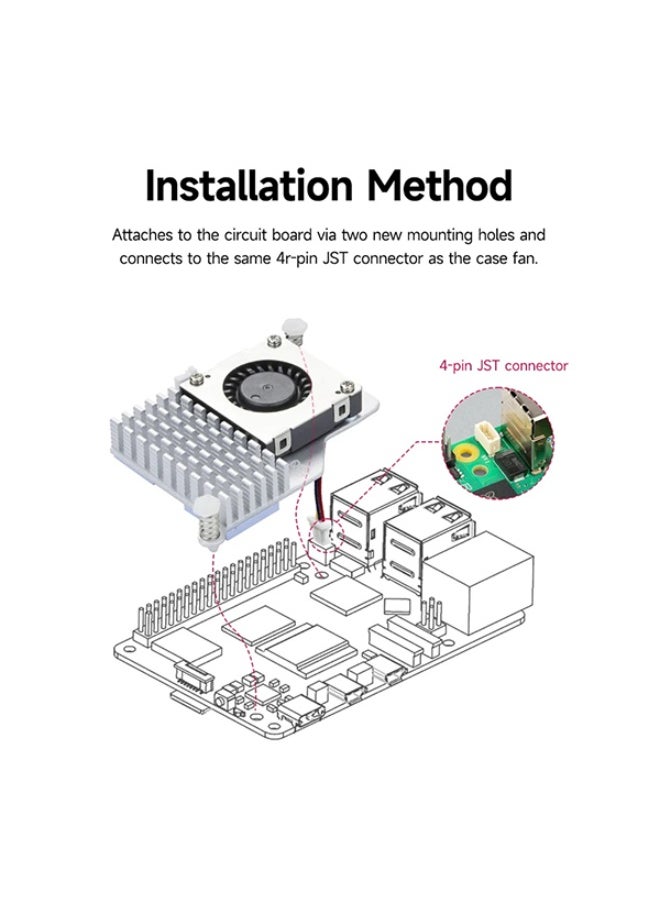 Raspberry Pi Active Cooler For Raspberry Pi 5  - Image 3
