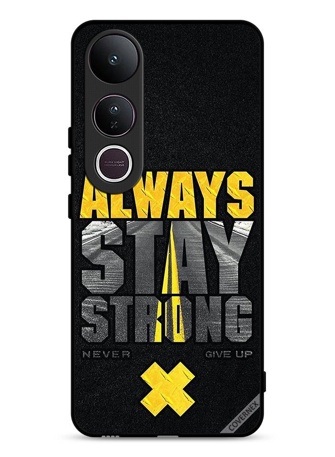 Covernex Vivo V50 Lite Protective Case Cover Always Stay Strong Never Give Up