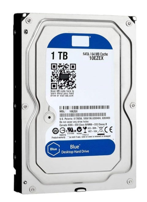 Digital HDD 1TB for Desktop - Blue, 3.5in