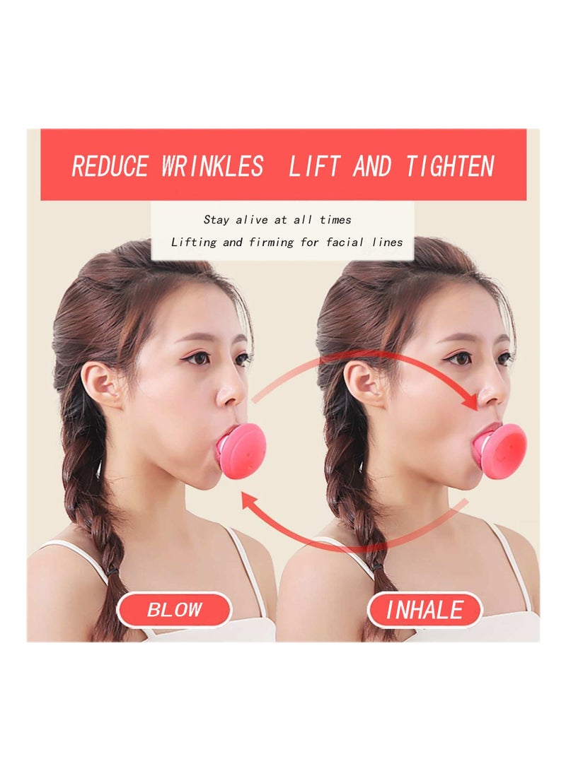 Chin Face Exerciser - Facial Yoga Tool for Skin Tightening and Firming, Double Chin Reducer for Both Men and Women (Set of 2) - Image 2
