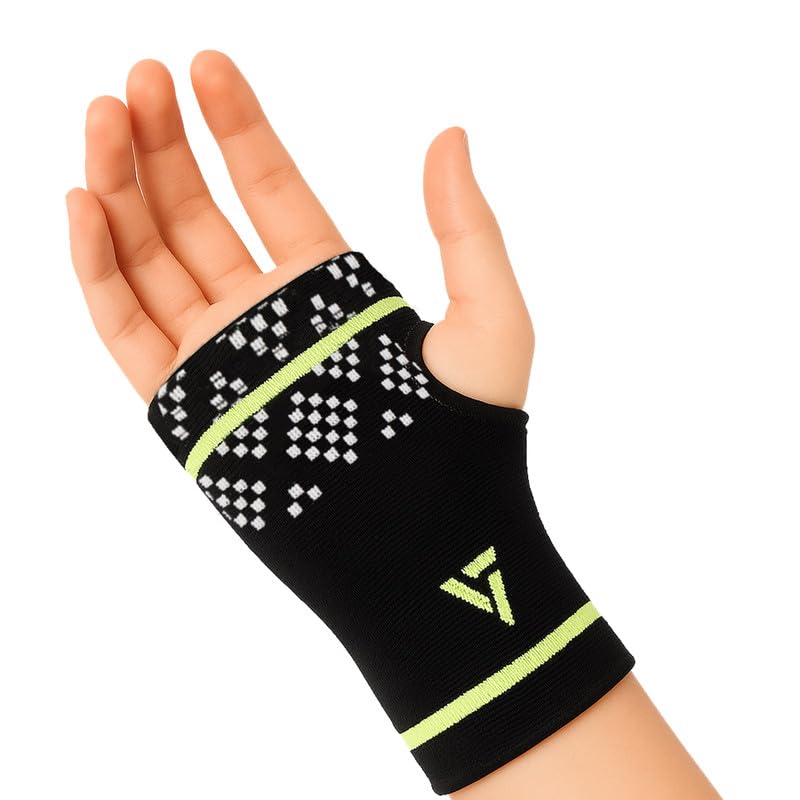 ACTIFIT Wrist Support Brace for Men and Women, Compression Wrap for Pain Relief, Sprains, Carpal Tunnel, Adjustable and Breathable Strap, Multicolor, M Size, Pack of 1 - Image 1