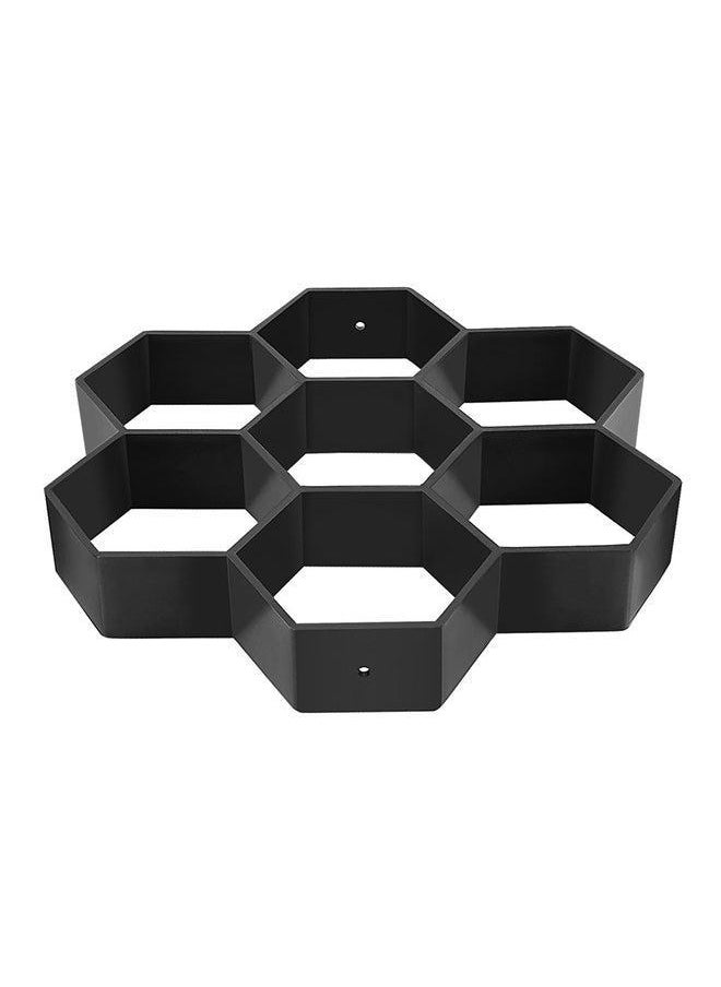 Generic Pavement Walkway Hexagon Brick Mould Black 30x30x4.2centimeter  - Image 1